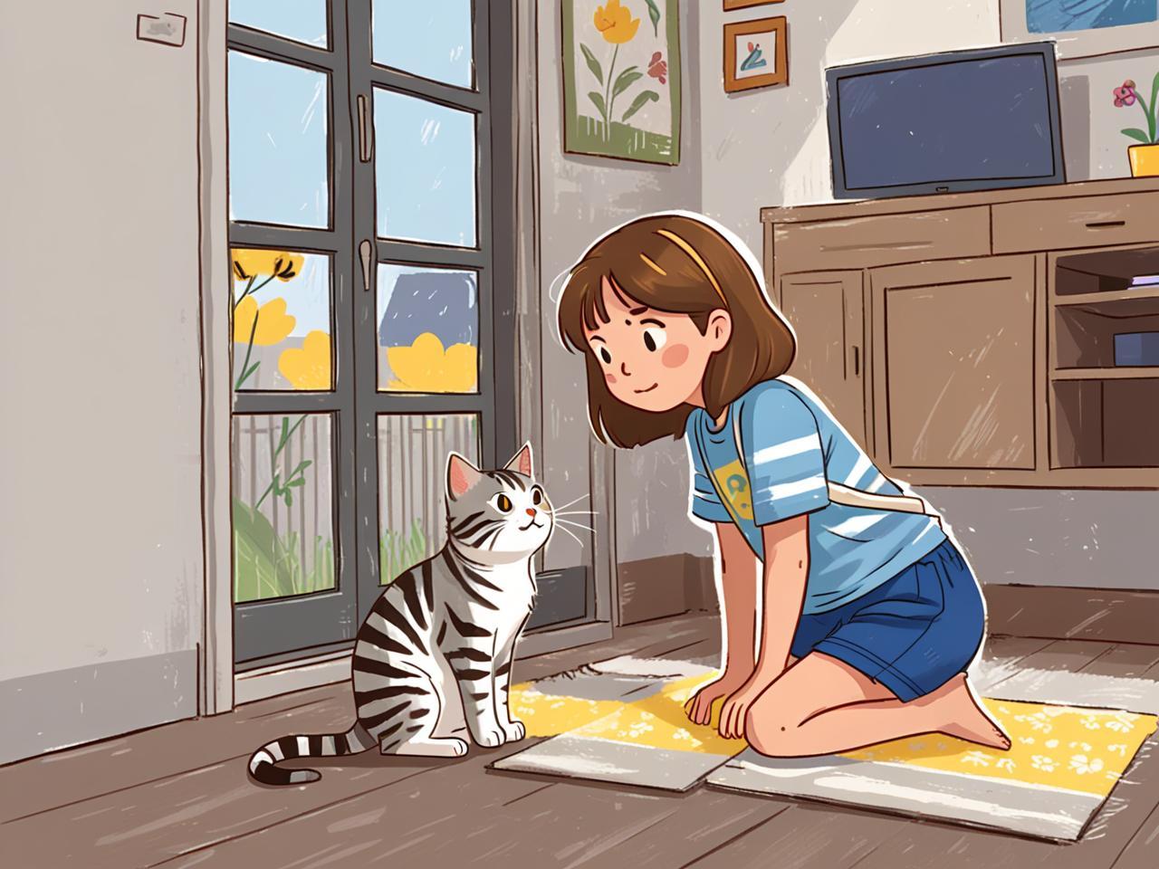 猫被你养熟的4个迹象，你却不知道！1.主动贴贴在你没养熟之前，猫见你一般不