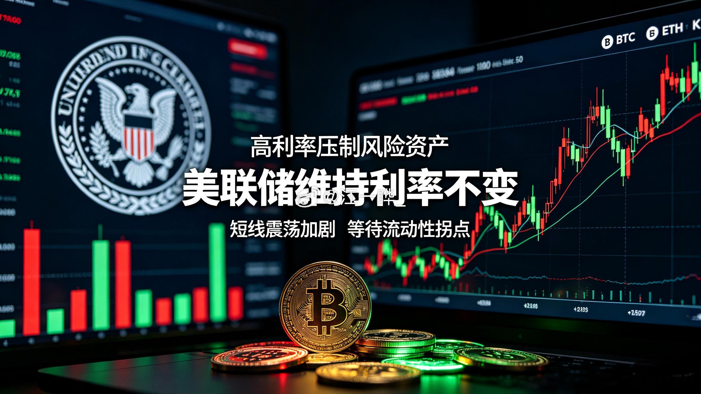 美联储宣布维持利率不变比特币﻿比特币btc币圈以太坊eth本次美联储维持利率不