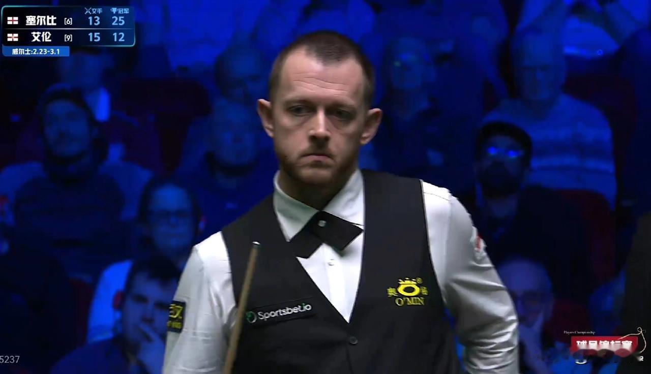 球员锦标赛4强全部产生，刚刚结束的最后一场1/4决赛，艾伦6-2出人意料战胜塞尔