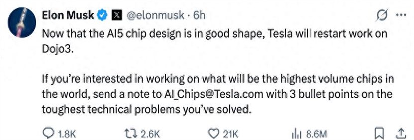 刚离职的特斯拉芯片工程师在私下聚会喝多了说漏嘴：“马斯克在X上吹的AI...