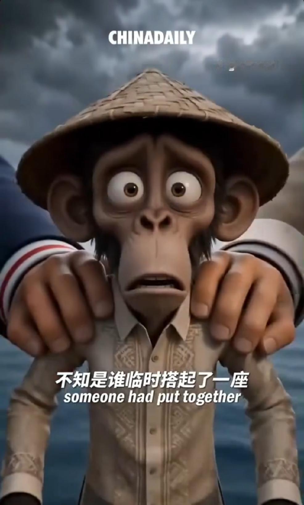 看看菲律宾这只萌猴子能耍到什么样！这次可真是破大防了，就因为《中国日报》英文版发