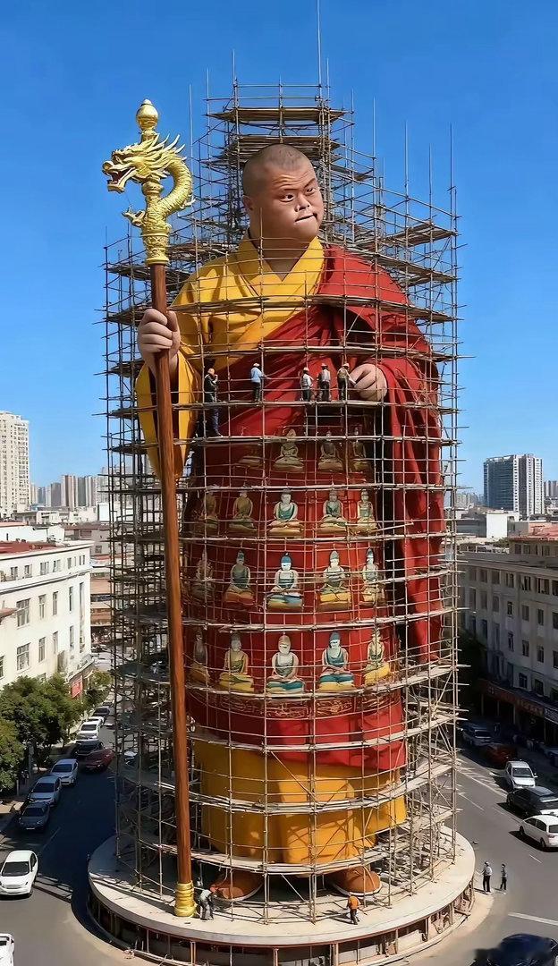 大家能认出这尊雕像是谁吗？