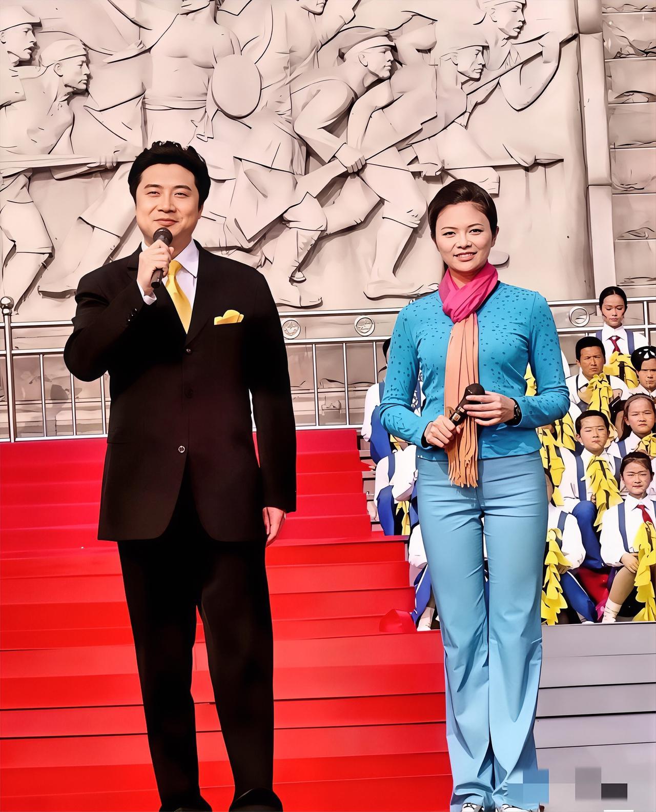 曾经的两位著名央视主持人，还有多少人认出他们，当年可是家喻户晓，无人不知，无人不