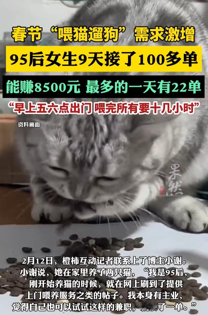 年轻人就是有头脑！浙江杭州，一女生家是省内的，但却没有选择回家过年，不是因为没有