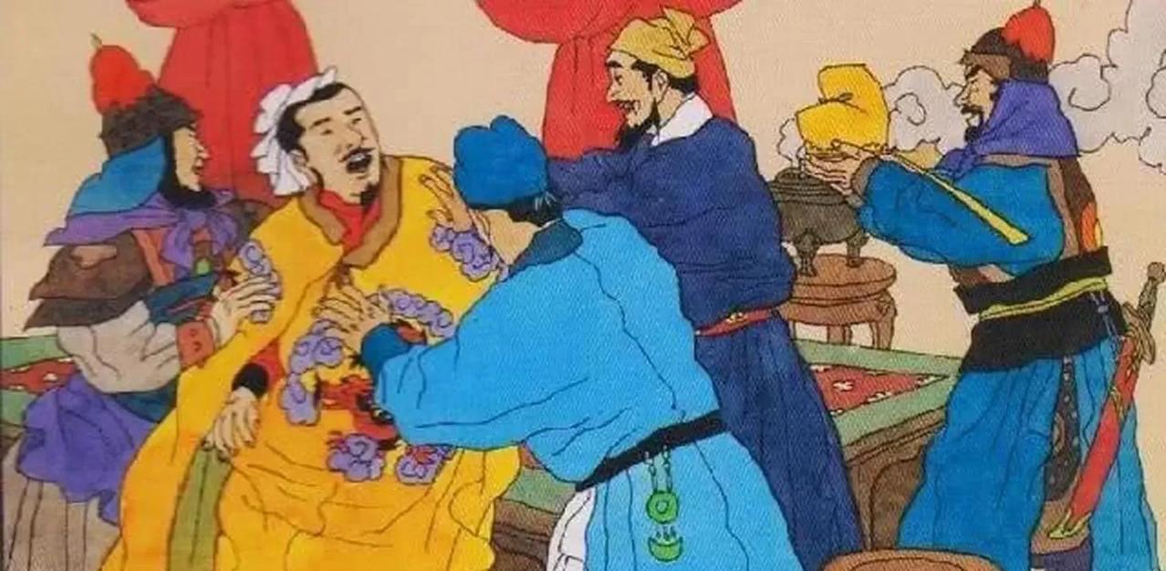 1194年，27岁赵扩继位，他在大殿上嚎啕大哭，声泪俱下，不愿意当皇帝。宋宁宗并