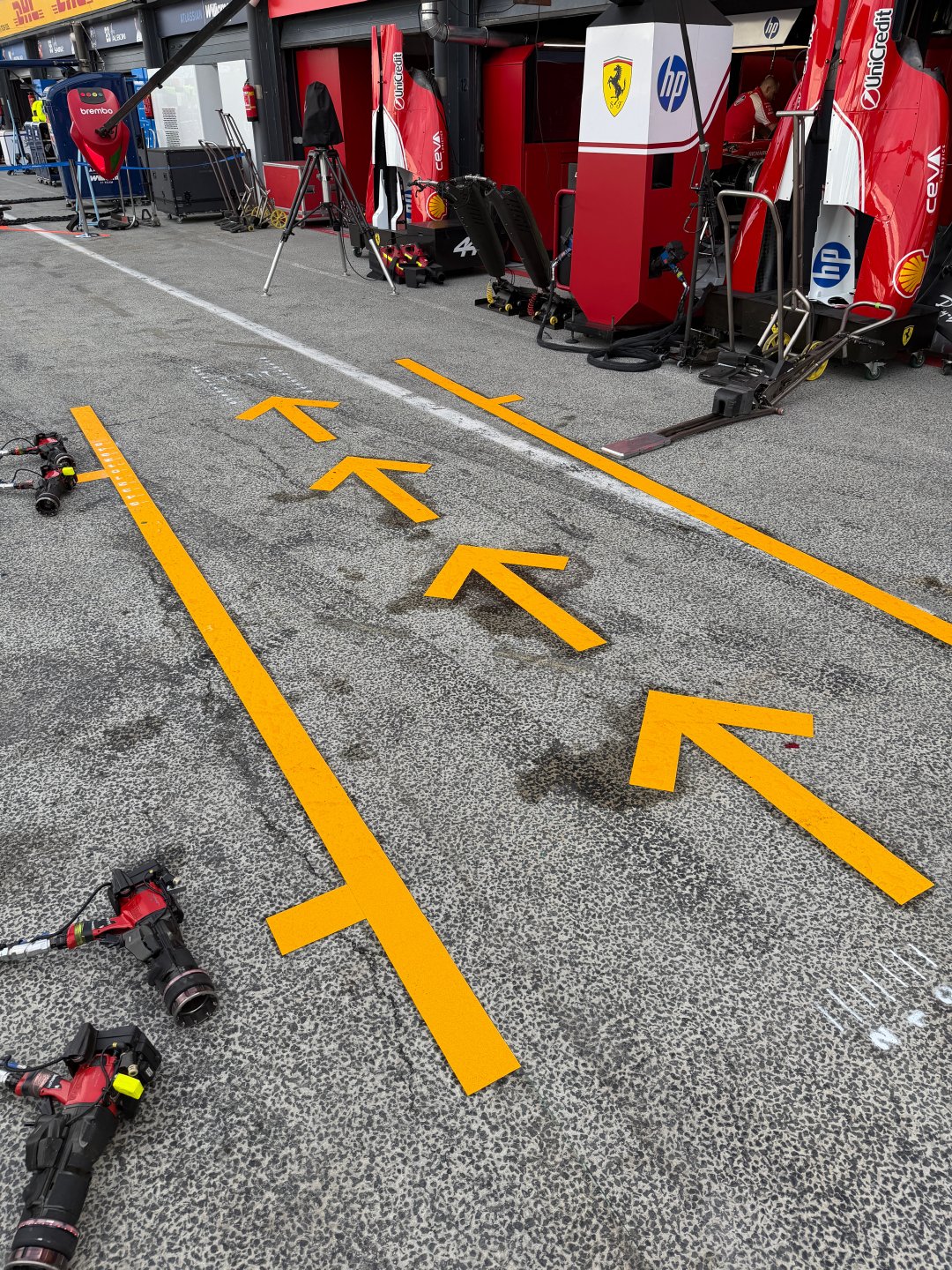 赛道冷冷清清的日子📅还是会想念这里的喧嚣🏎️#法拉利F1车队##F1#​