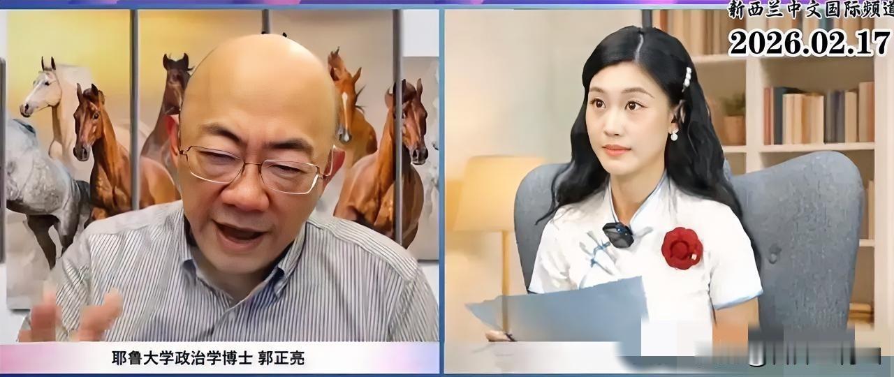 台湾时事评论员郭正亮：我把大陆春晚那个宇树机器人表演武术的视频，发给美国的朋友看