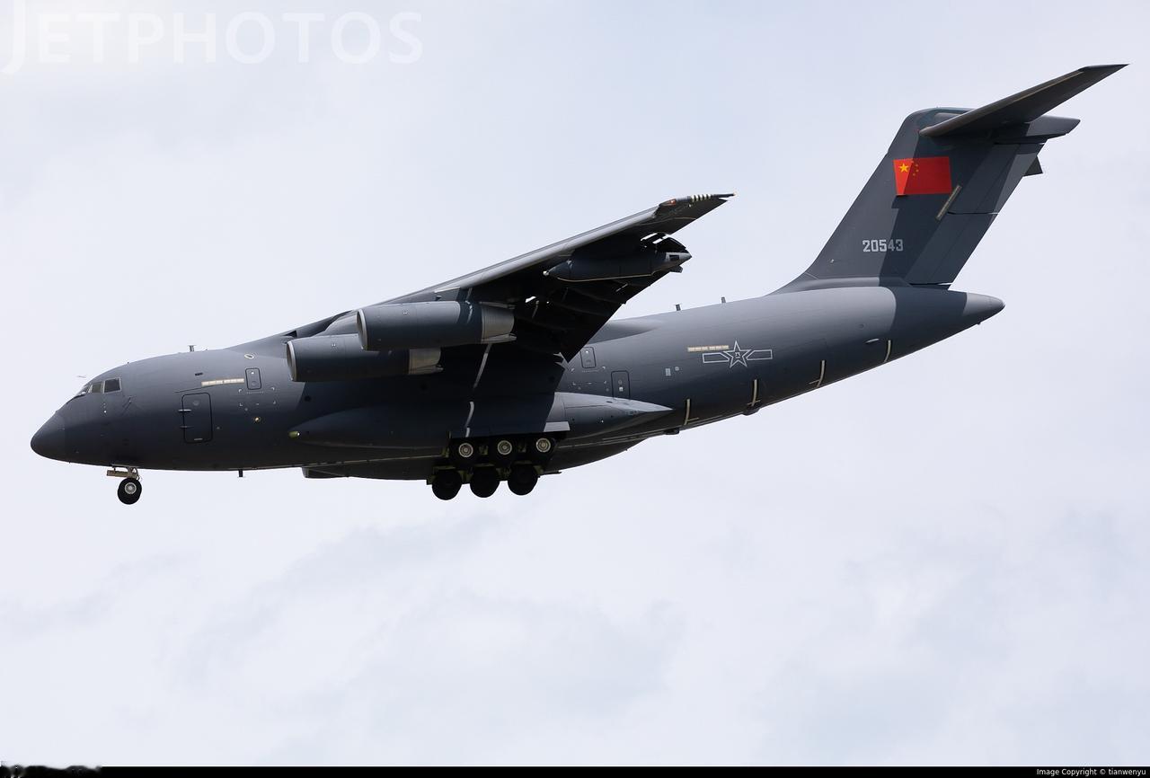 20543号运油-20终于高清出镜了，这是第一批装备部队的加油型，这一次保障八一