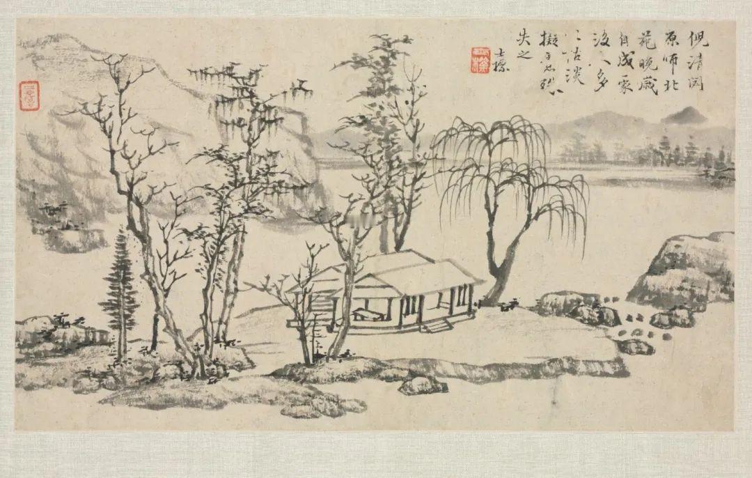 【疏淡空灵，不染尘嚣｜新安四家查士标四季山水雅赏】明末清初，江淮画坛文脉悠悠