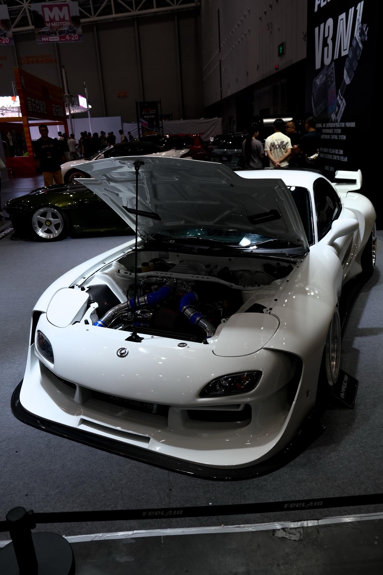 汽车摄影顶级超跑改装车文化转子之王RX7