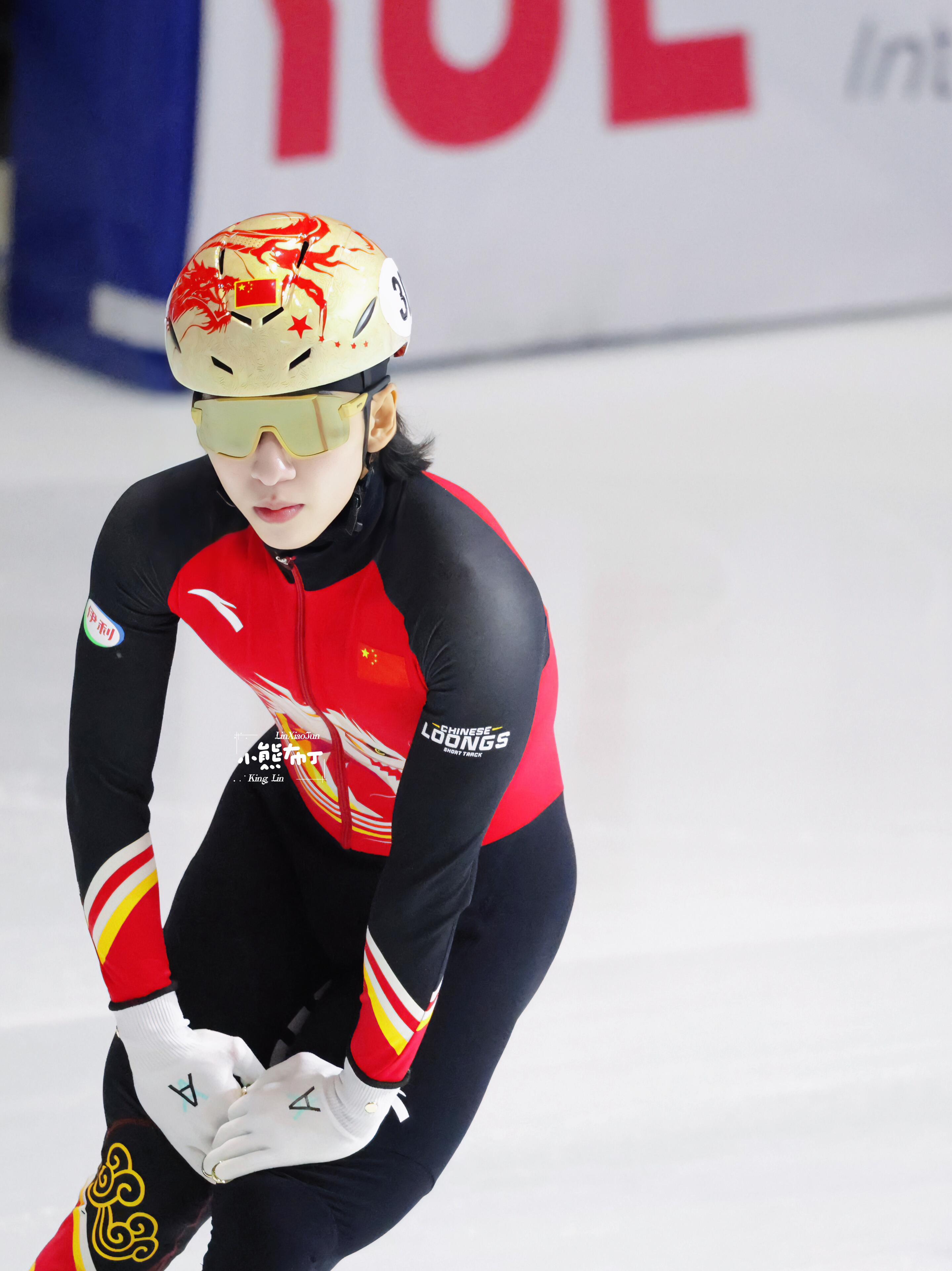 林孝埈首次以中国国籍参加冬奥会林宝，想你啦期待你身披中国国旗在赛场上绕场滑行