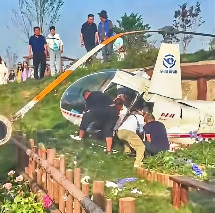 苏州景区直升机为什么坠落，原因有3点第一，事故机型是R44Ⅱ型直升机，美丽国