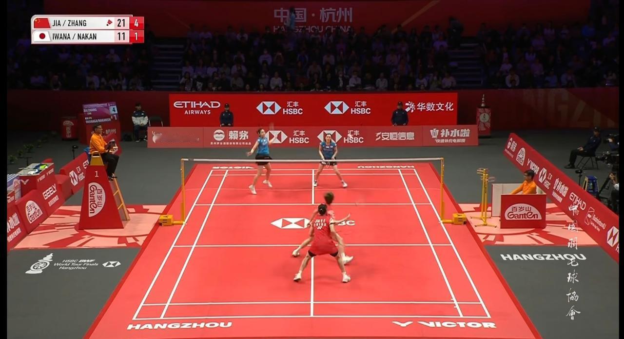 贾一凡/张殊贤虽然2-0完胜日本组合，但还是无缘晋级半决赛贾一凡/张殊贤今天