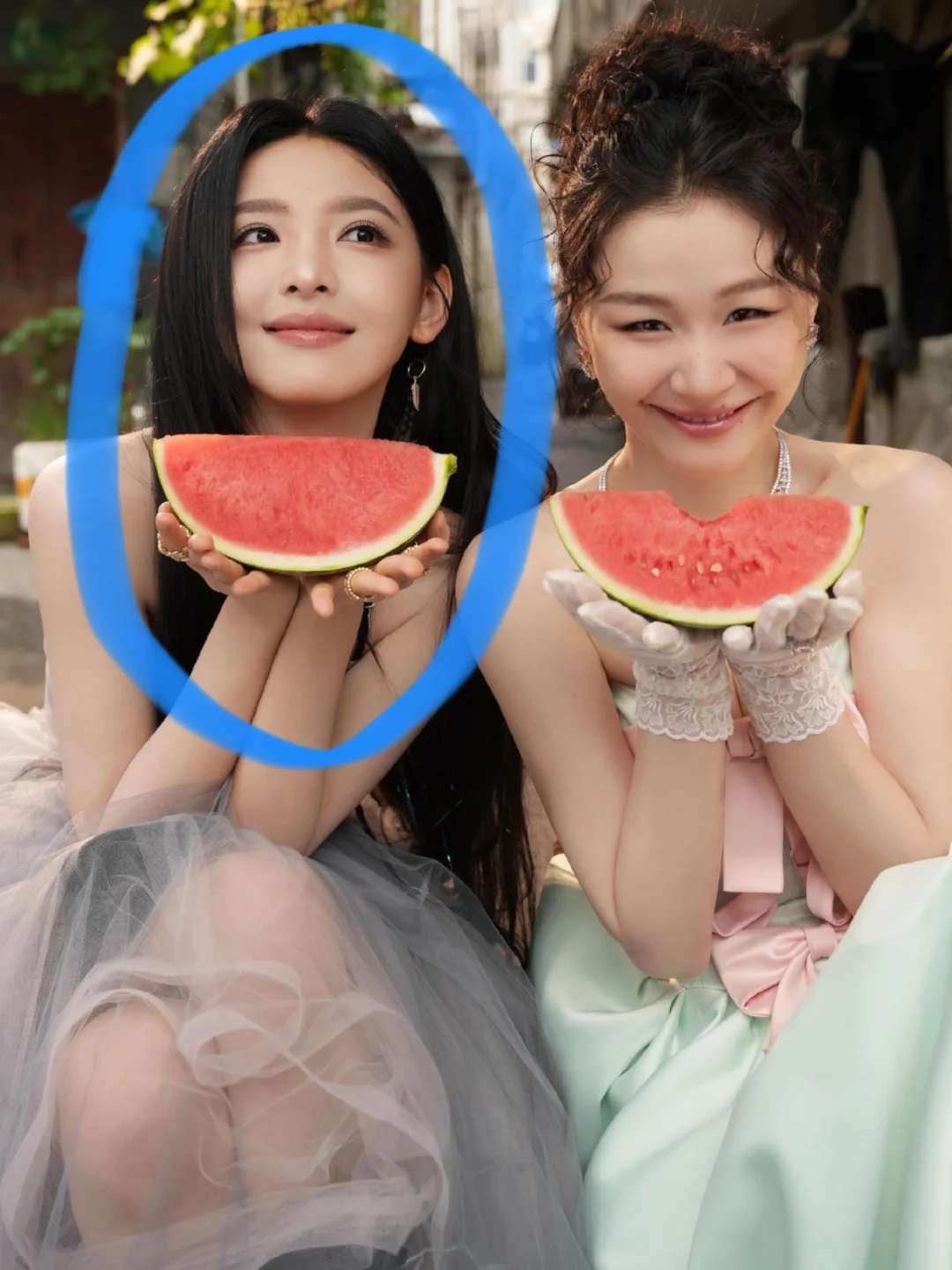 闺蜜拍照请参考这个标准