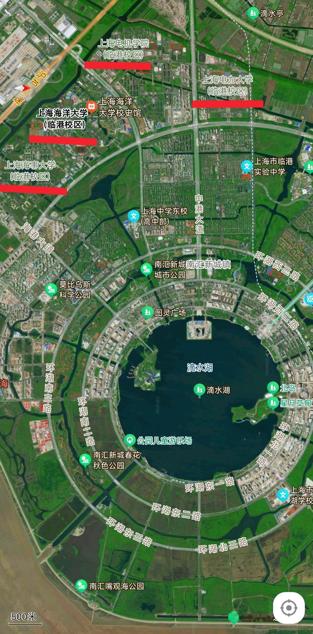 这样看来上海滴水湖周边极有可能成为下一个陆家嘴，特别是看到多所高校在这里建设分校