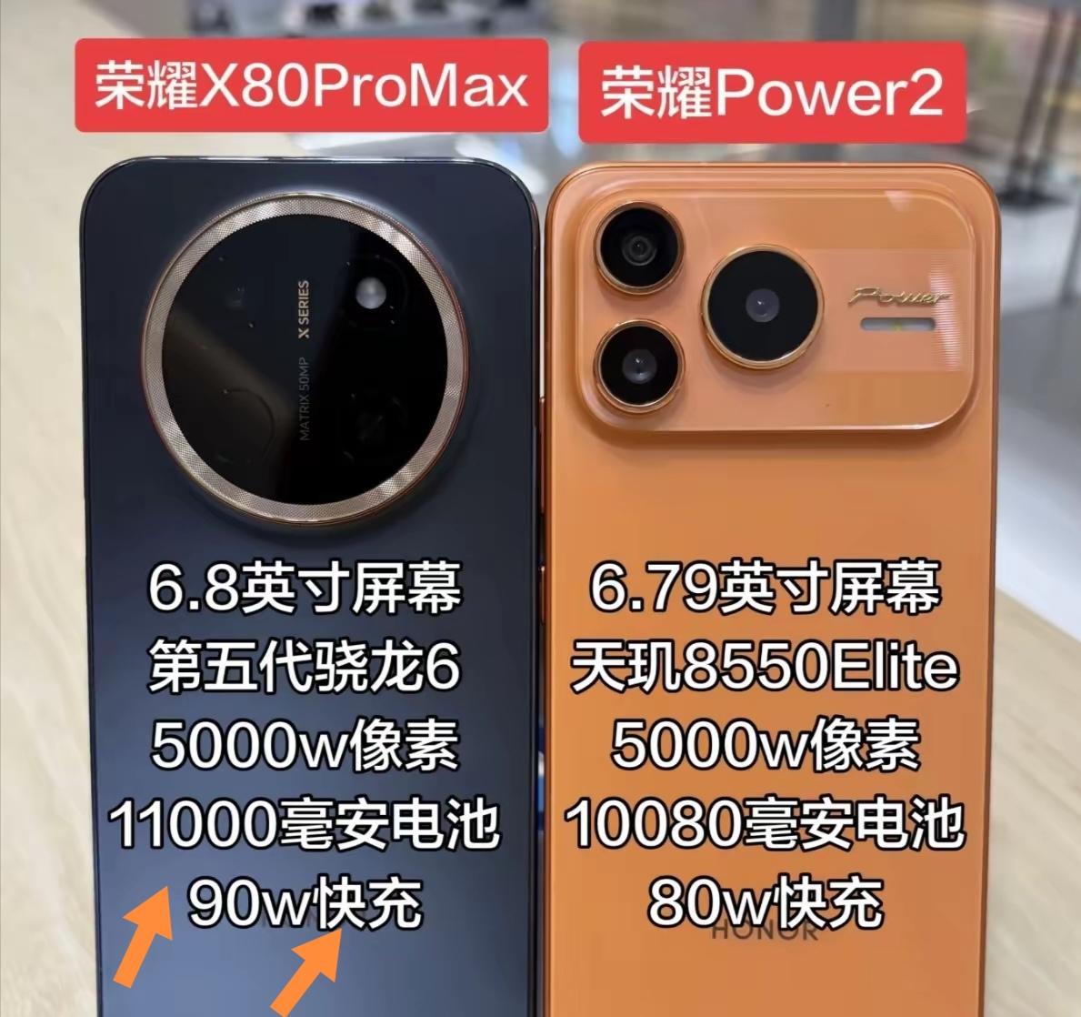 荣耀Power2和X80ProMax选哪个确实让人纠结。有人推荐X80Pro