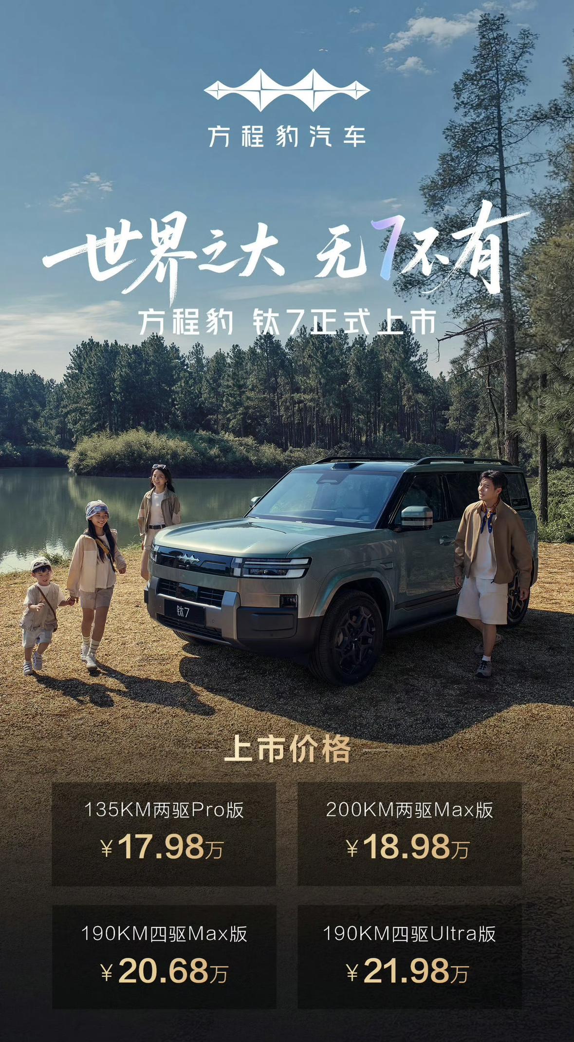 之前就和工程师缭钛7的价格她问我，你觉得多少我一般猜价格都很准从钛系列的调