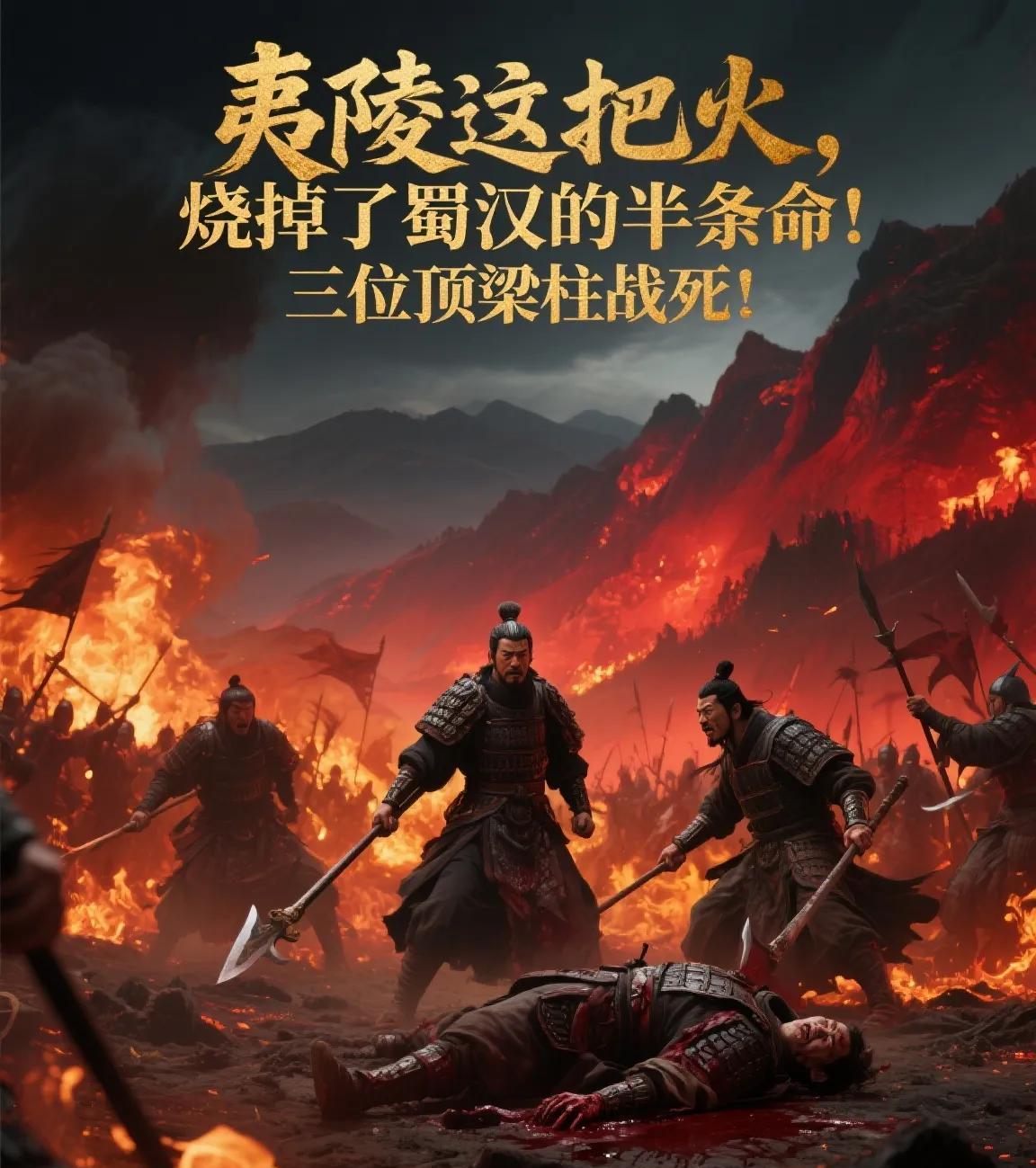 夷陵这把火，烧掉了蜀汉的半条命！三位顶梁柱战死！公元222年的长江边，东吴书生