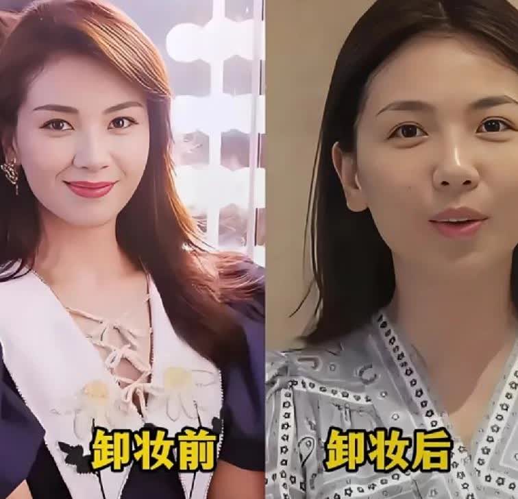 47岁刘涛卸妆前后！反差大到不敢认，这状态你敢信？被刘涛卸妆前后对比狠