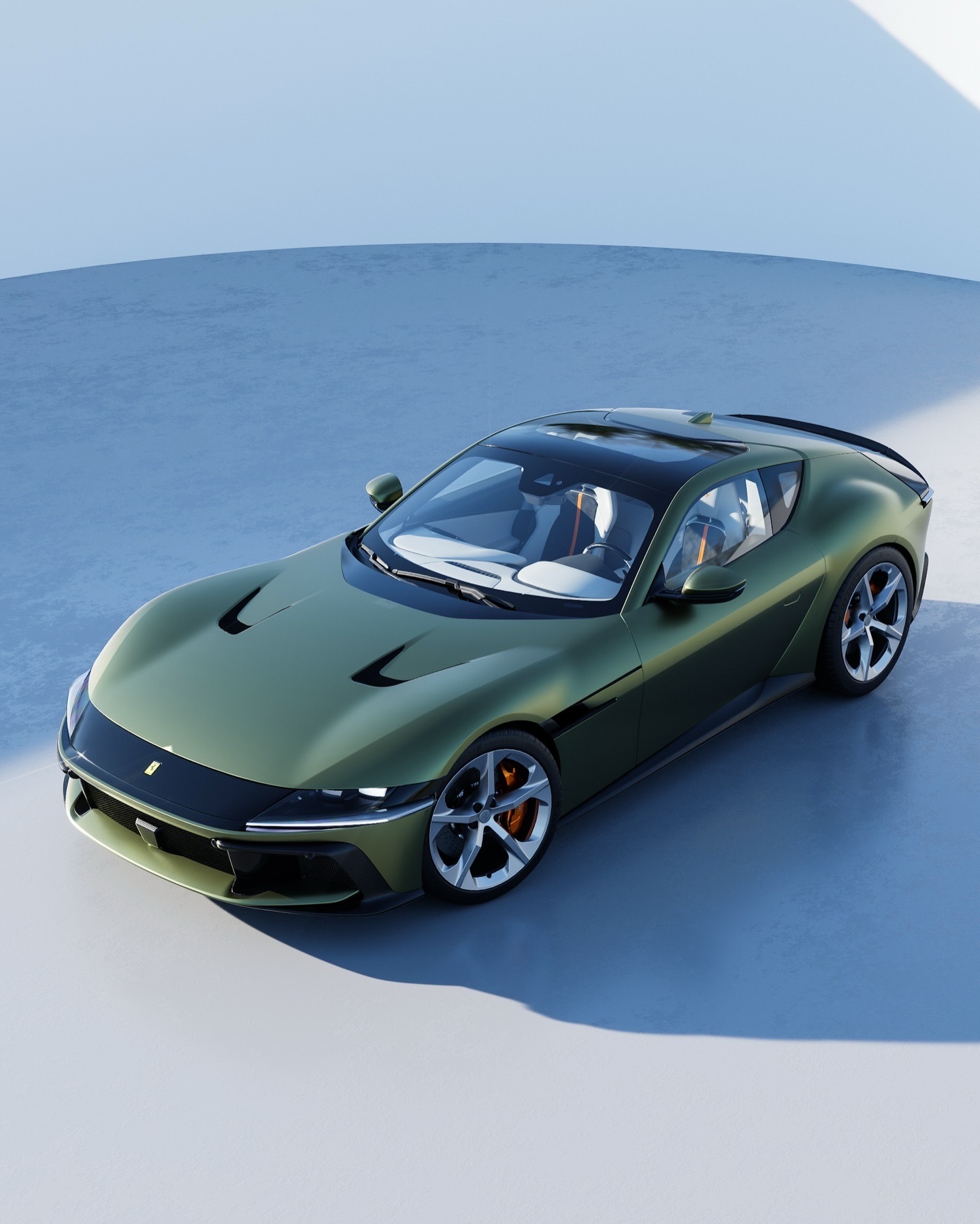 Ferrari12Cilindri-TailorMade油漆：Verd