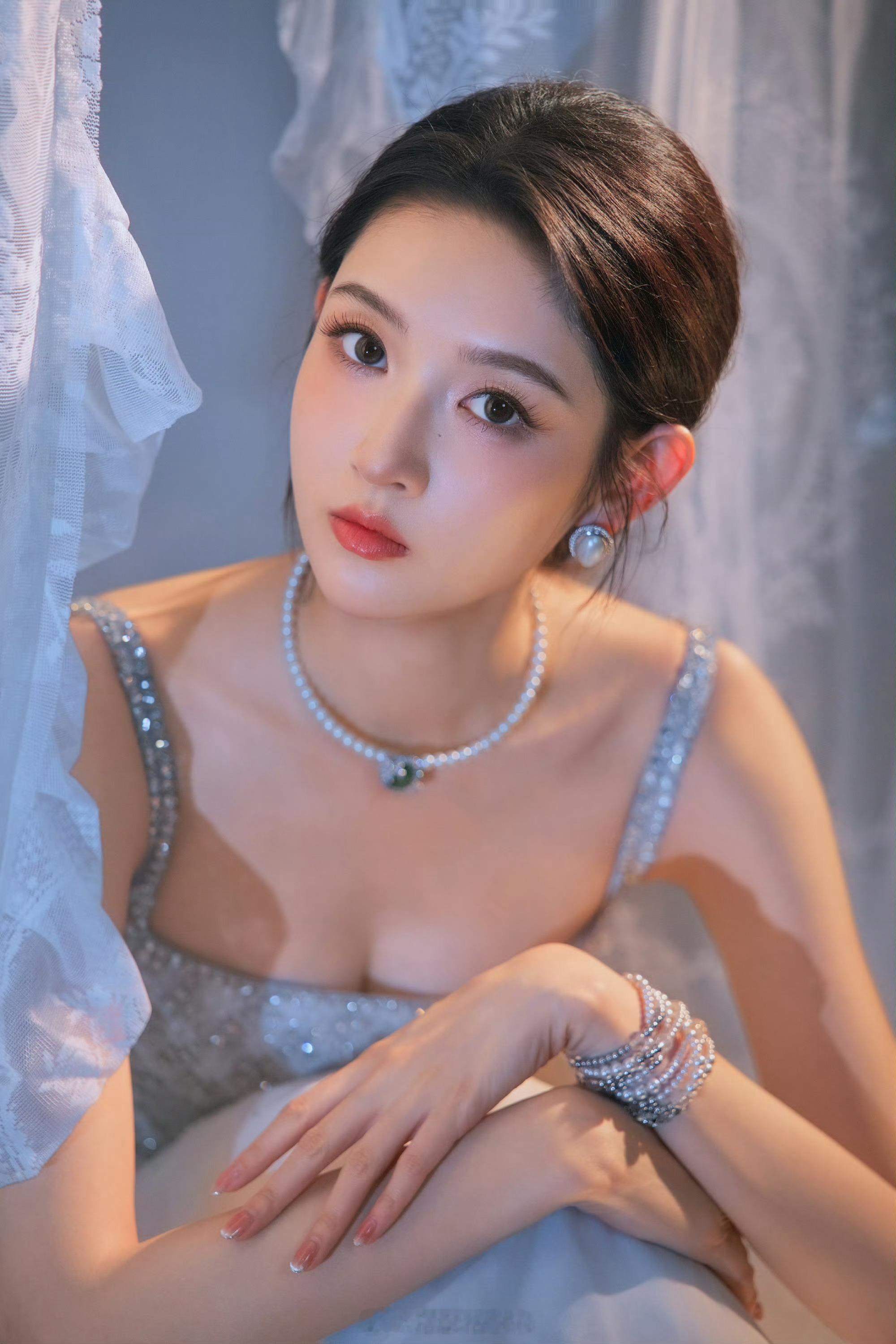 王玉雯人鱼公主造型太美了
