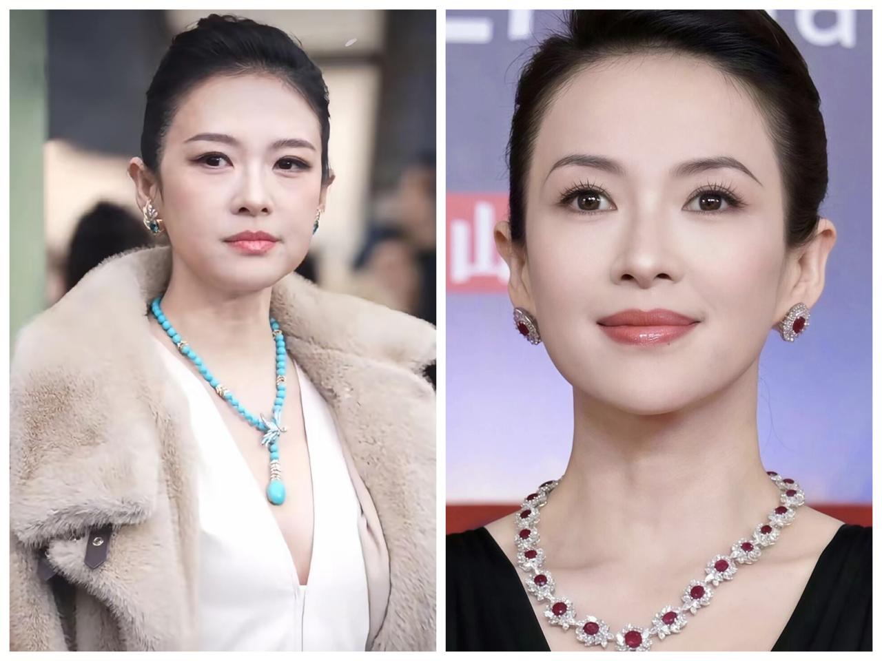 章子怡微调没微调，我不评价，但有一点，你不能否认，她比以前更好看了。章子