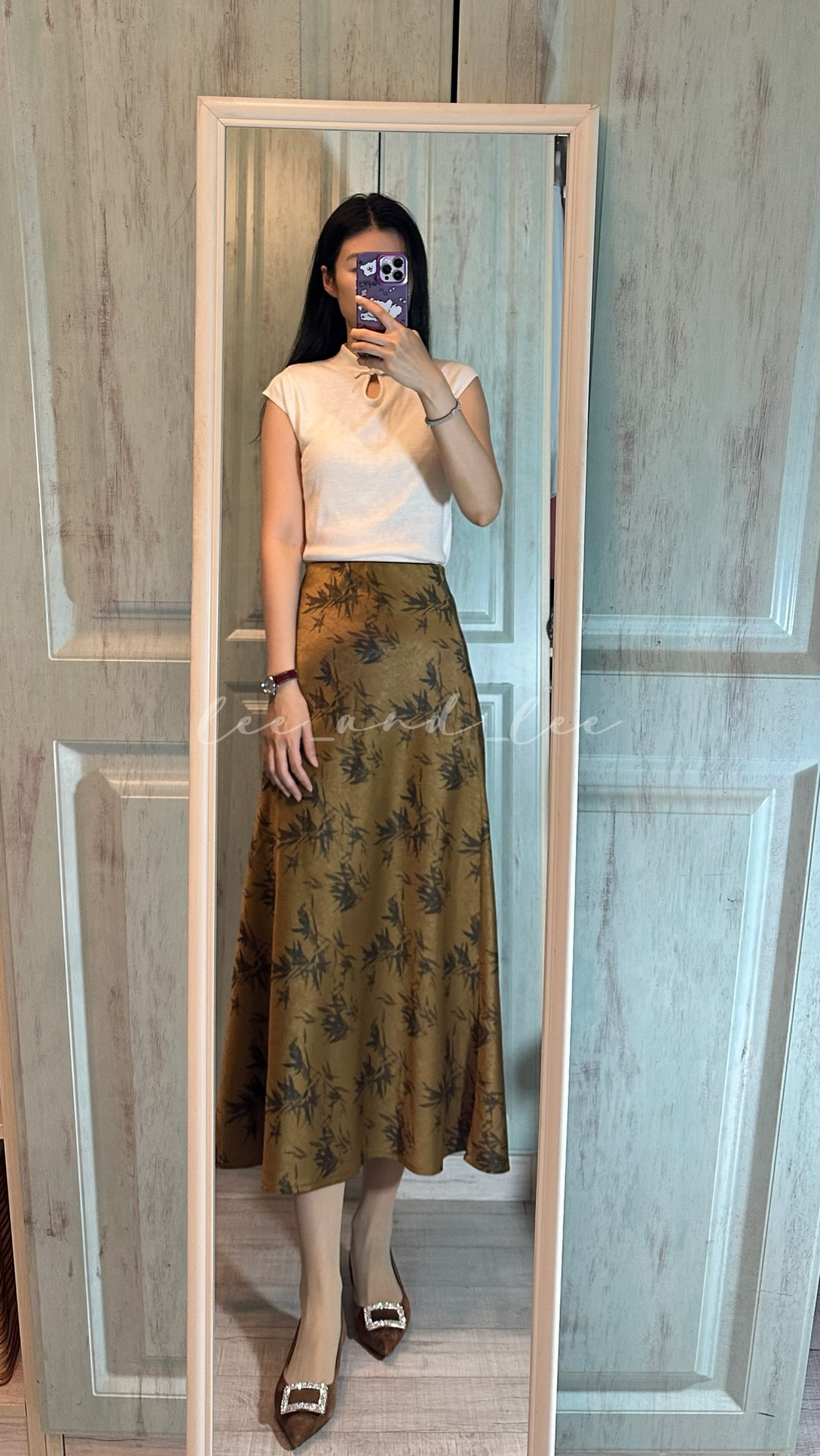 夏天夏天悄悄过去留下小秘密～涞觅润丝今天穿什么ootd​​​
