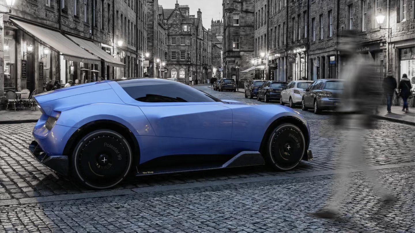 PolestarEnsam01单座电动跑车，E人最爱，lonelycar