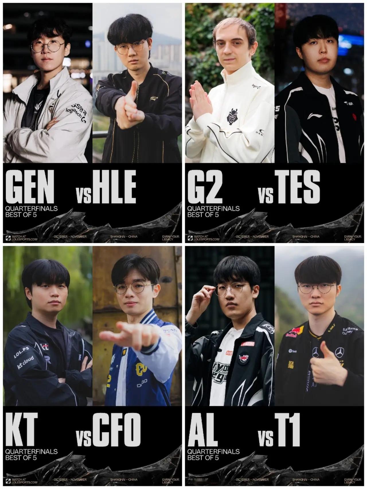 不愧是faker！[睡觉][睡觉]2025全球总决赛八强战队中单的S赛历史成绩，