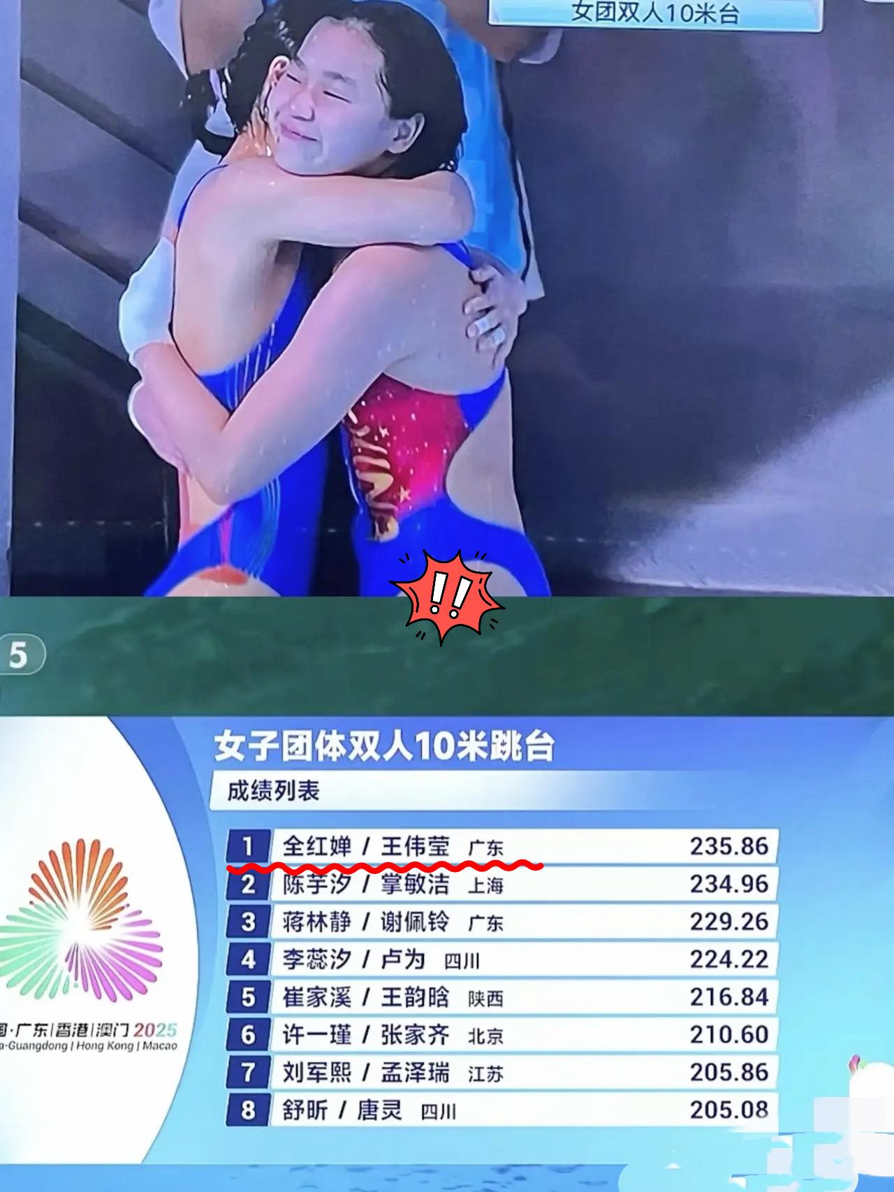 陈芋汐没有想到，所有队员也没想到就连全红婵自己也没有料到，伤退183天后换