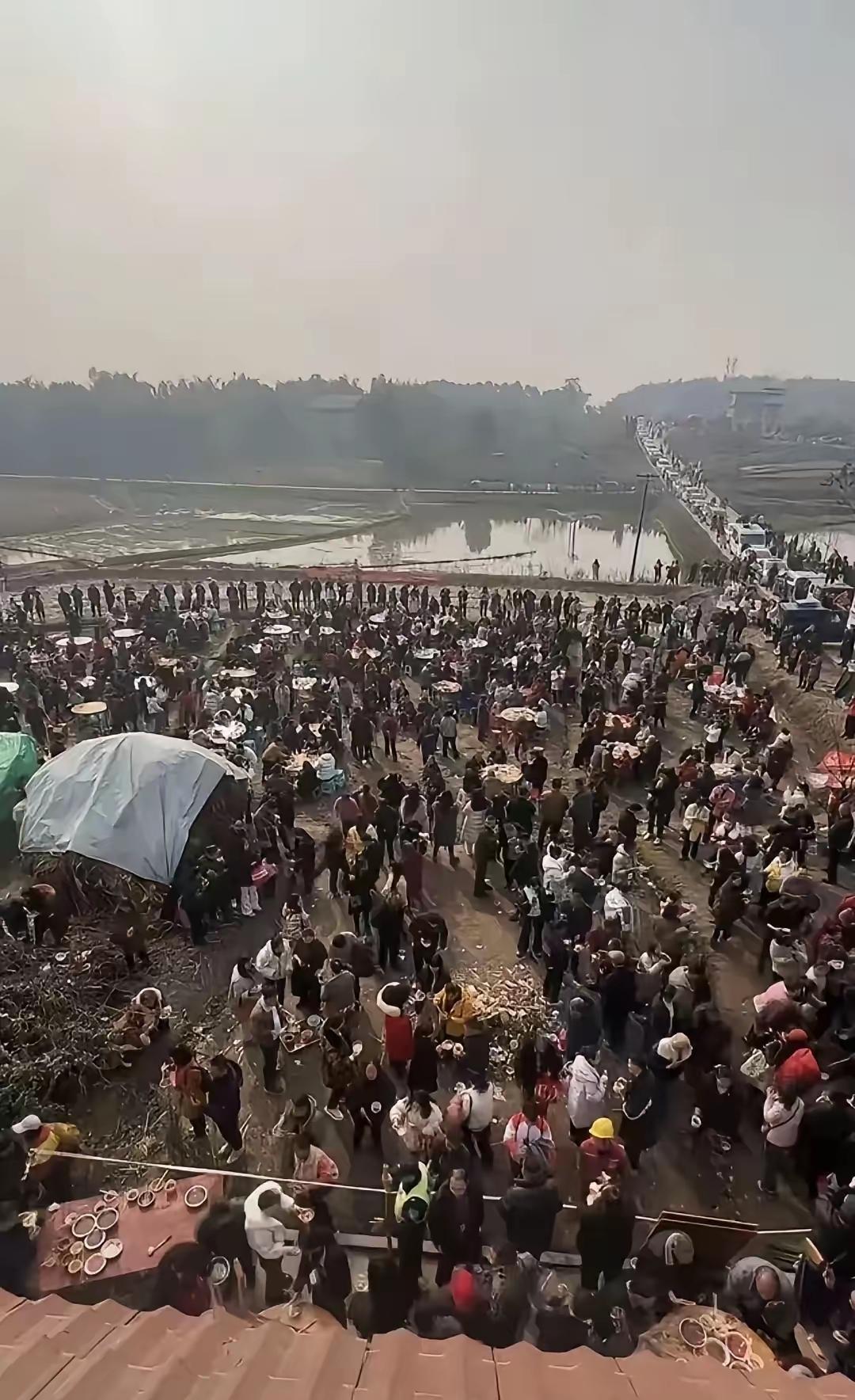 合川呆呆家刨猪汤火疯了！导航红成蚊香，一天炖10头猪都不够吃这场面太震撼了