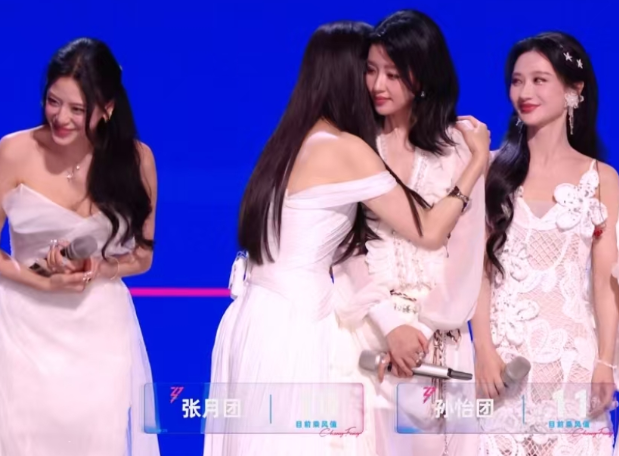 孙怡组靠媒体评审团投票赢了后她却没有高兴，笑都笑不出来，因为她很清楚，张月组的