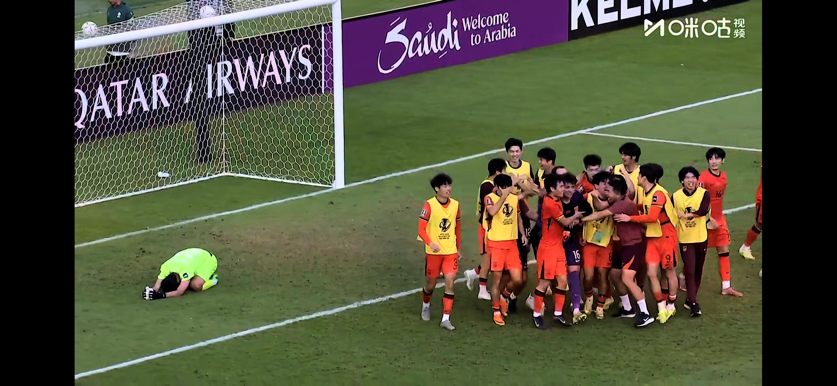 U23国足首进亚洲杯4强我滴妈呀，昨天晚上看国足U23的比赛给我激动坏了，虽然全