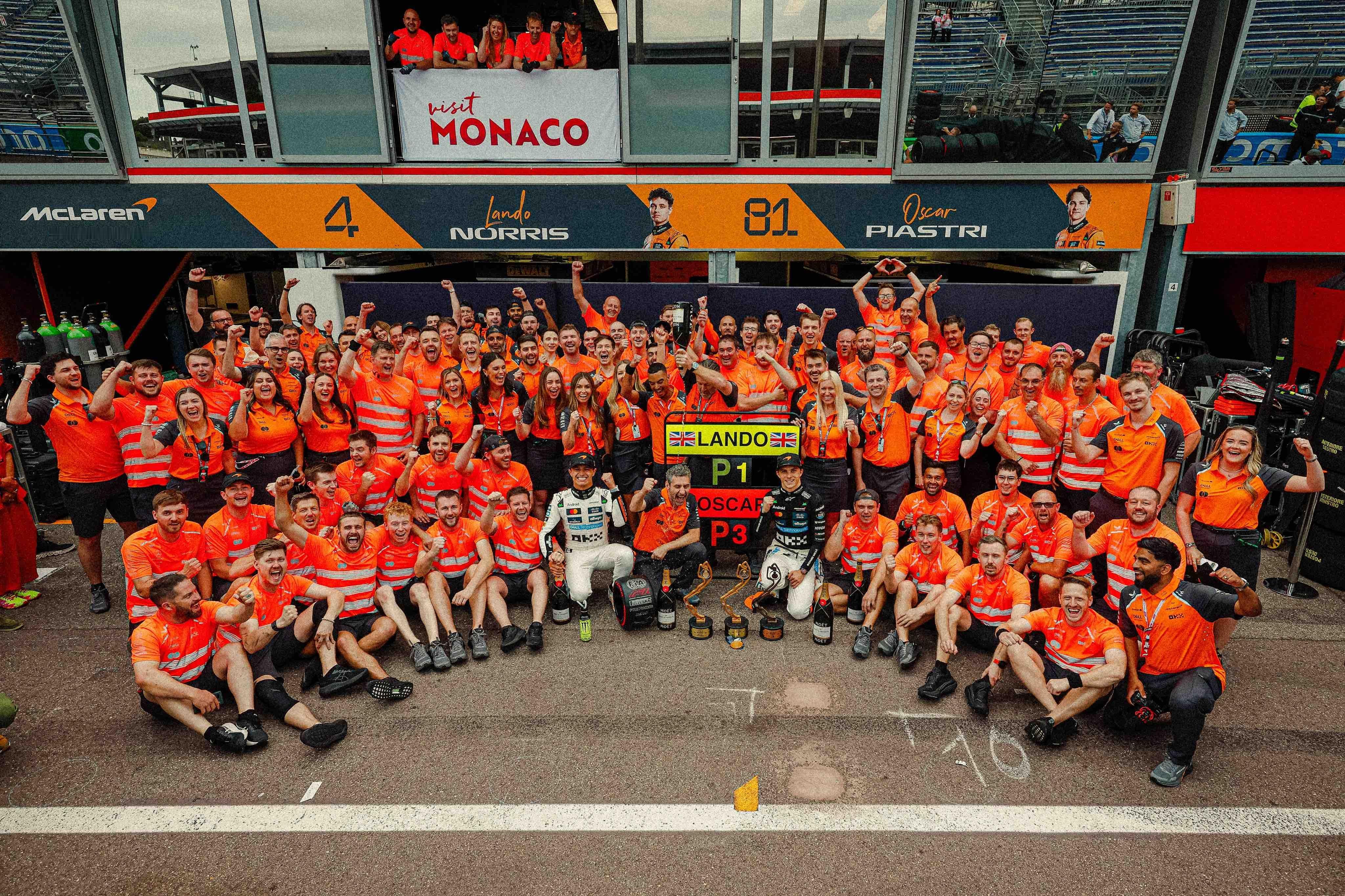 F1冷数据诺里斯近期在3位主要竞争对手的主场全部获胜2025年摩纳哥站：勒克莱