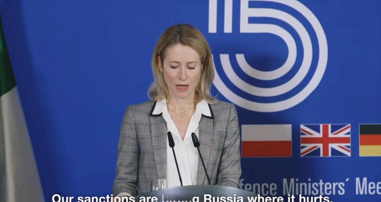 我滴天呐，欧盟外长卡拉斯竟然还是位优秀的军事大家。她昨日在柏林的欧洲防长会议上，