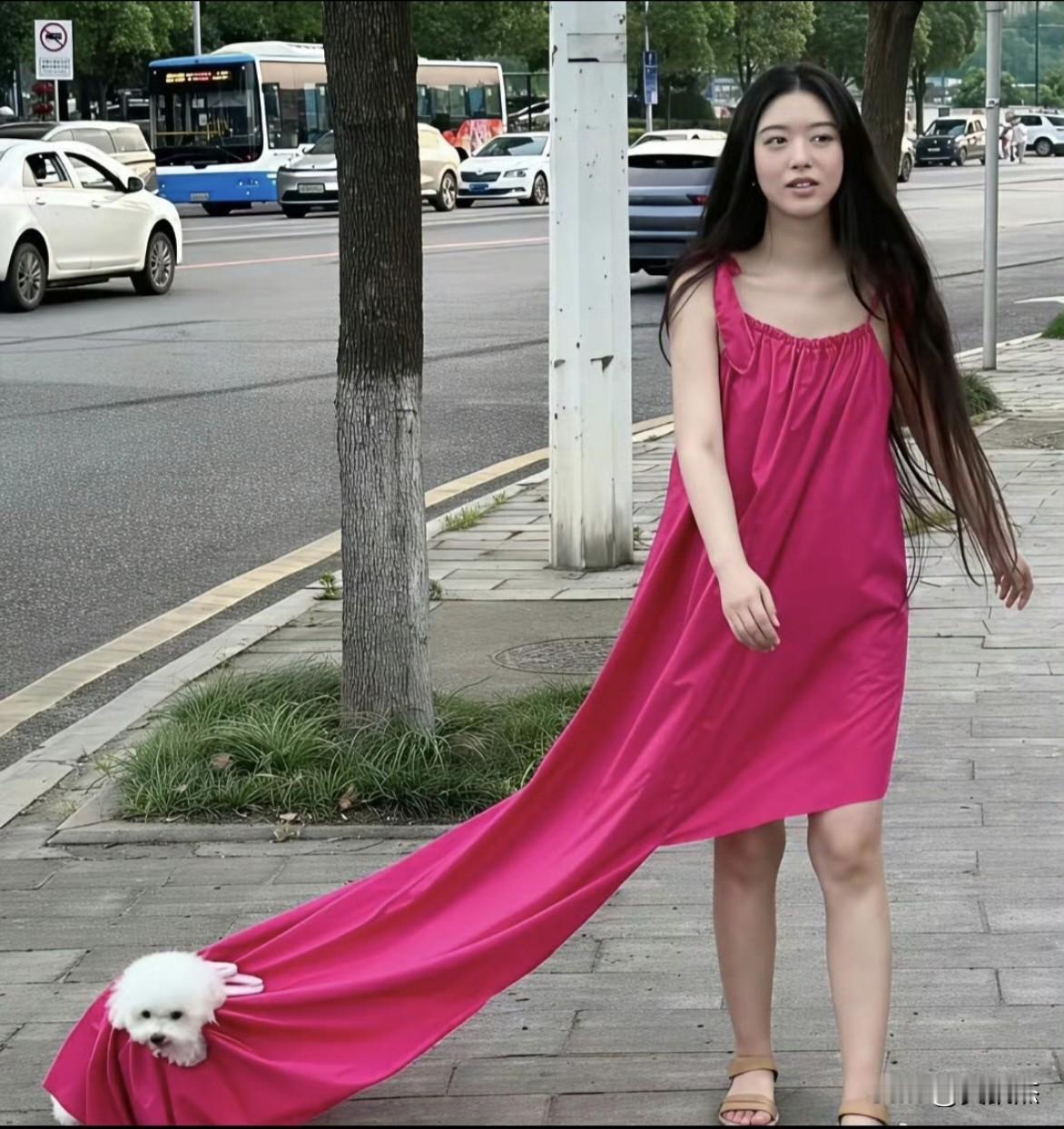 遛狗连衣裙，这样舒服吗？