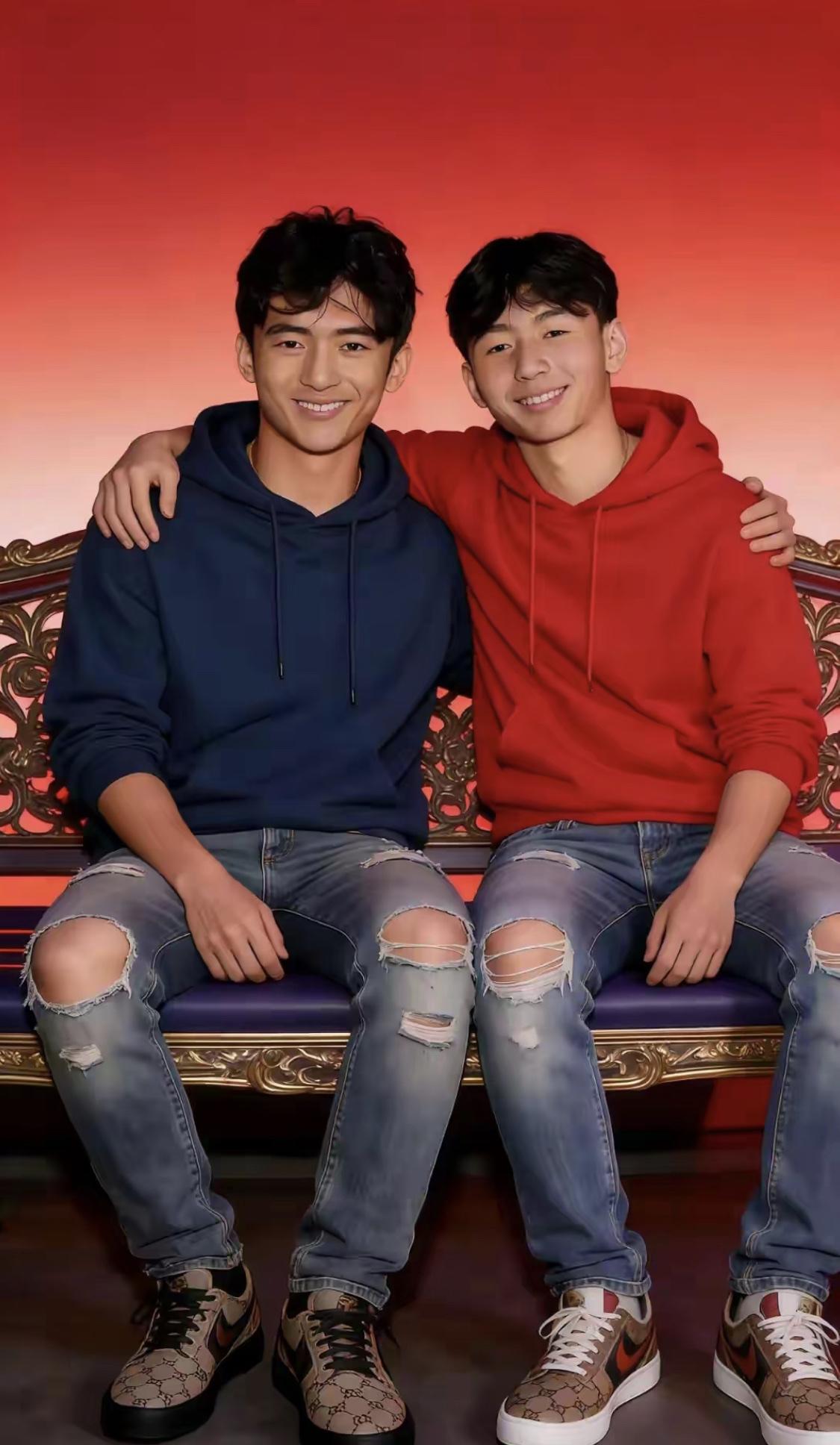 谢霆锋和张柏芝的两个儿子，都是算好日子剖腹产生的，都是上等好命。之前港媒就报