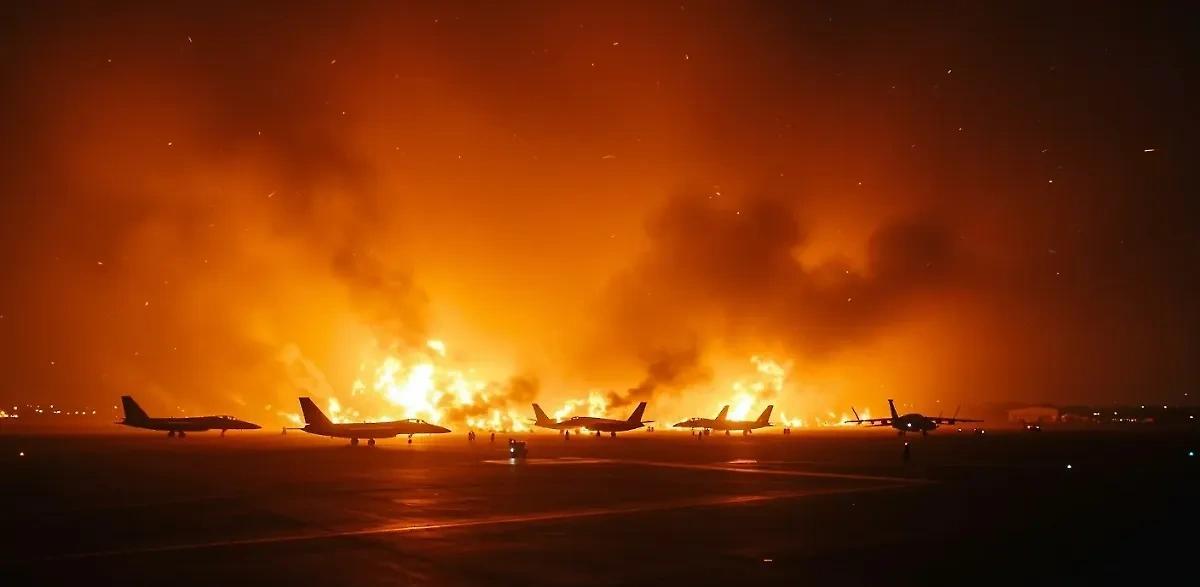 俄罗斯“匕首”将乌克兰武装部队在杜布诺的F-16和Su-24空军基地变成