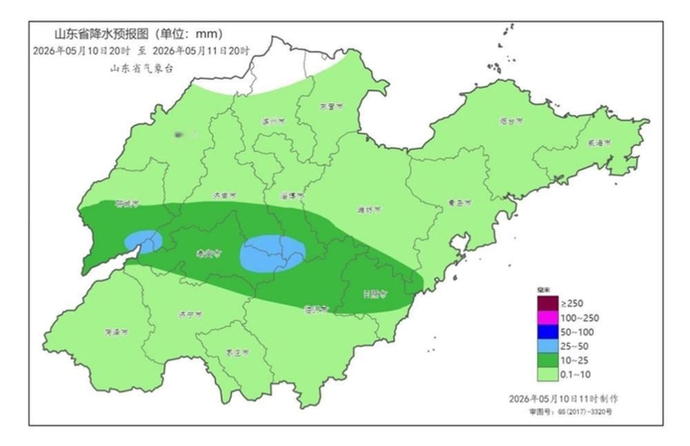 山东将再迎强对流天气！济南局部有10级以上雷雨大风加冰雹！山东省气象台10日11