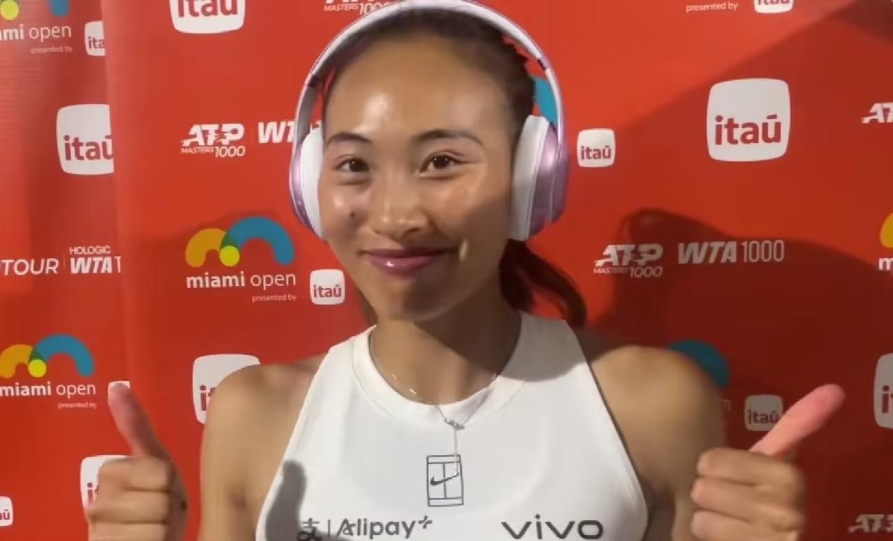 去年武网亚军，在武汉学球的郑钦文，刚一恢复就选择在武网复出，对家乡的支持让人感动