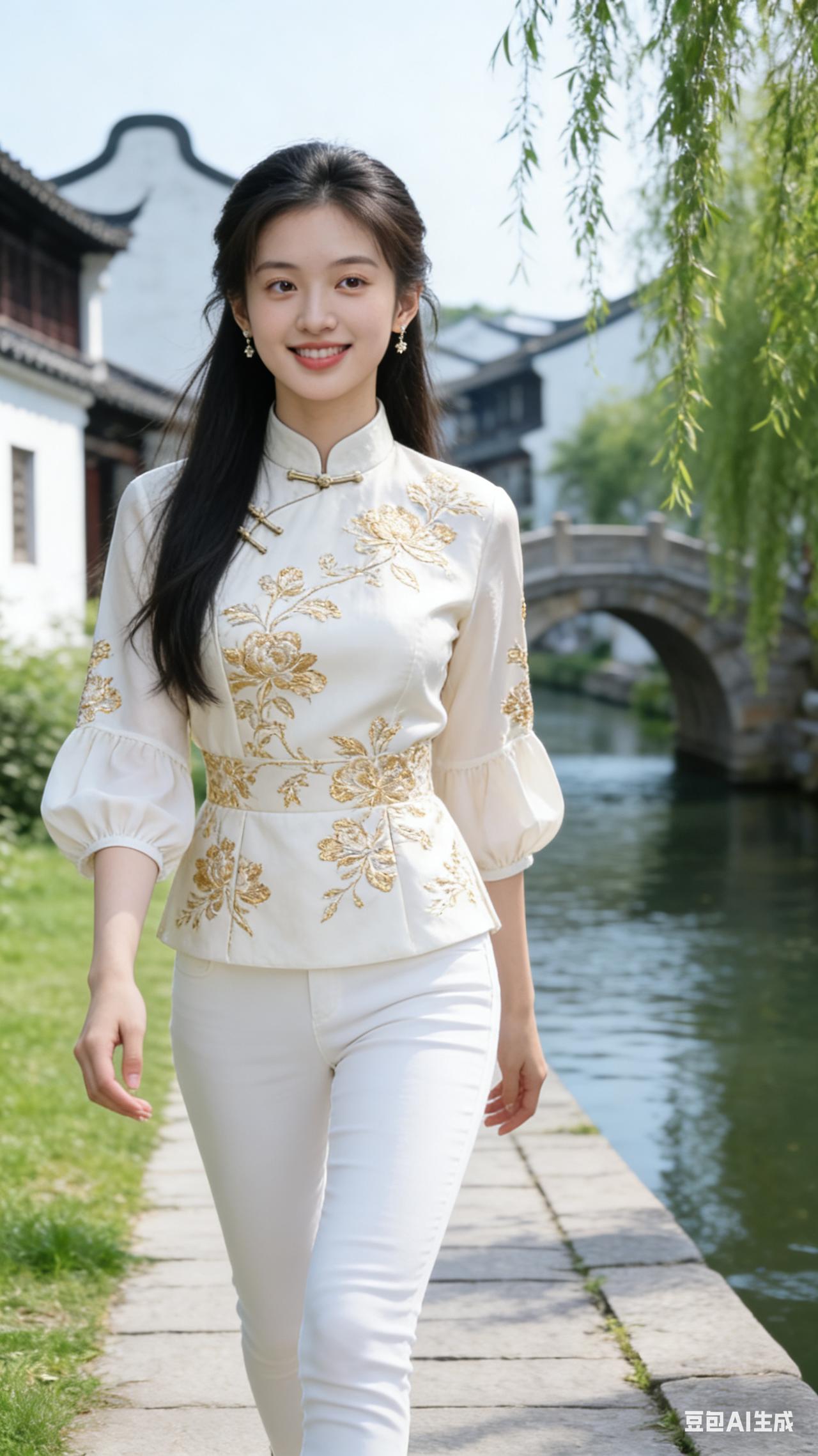 帮我生成图片：核心主体与造型主体：年轻东亚女性，20-25岁，鹅蛋脸，皮肤