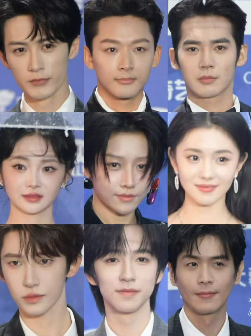 北影节红毯怼脸生图，谁抗住了镜头？