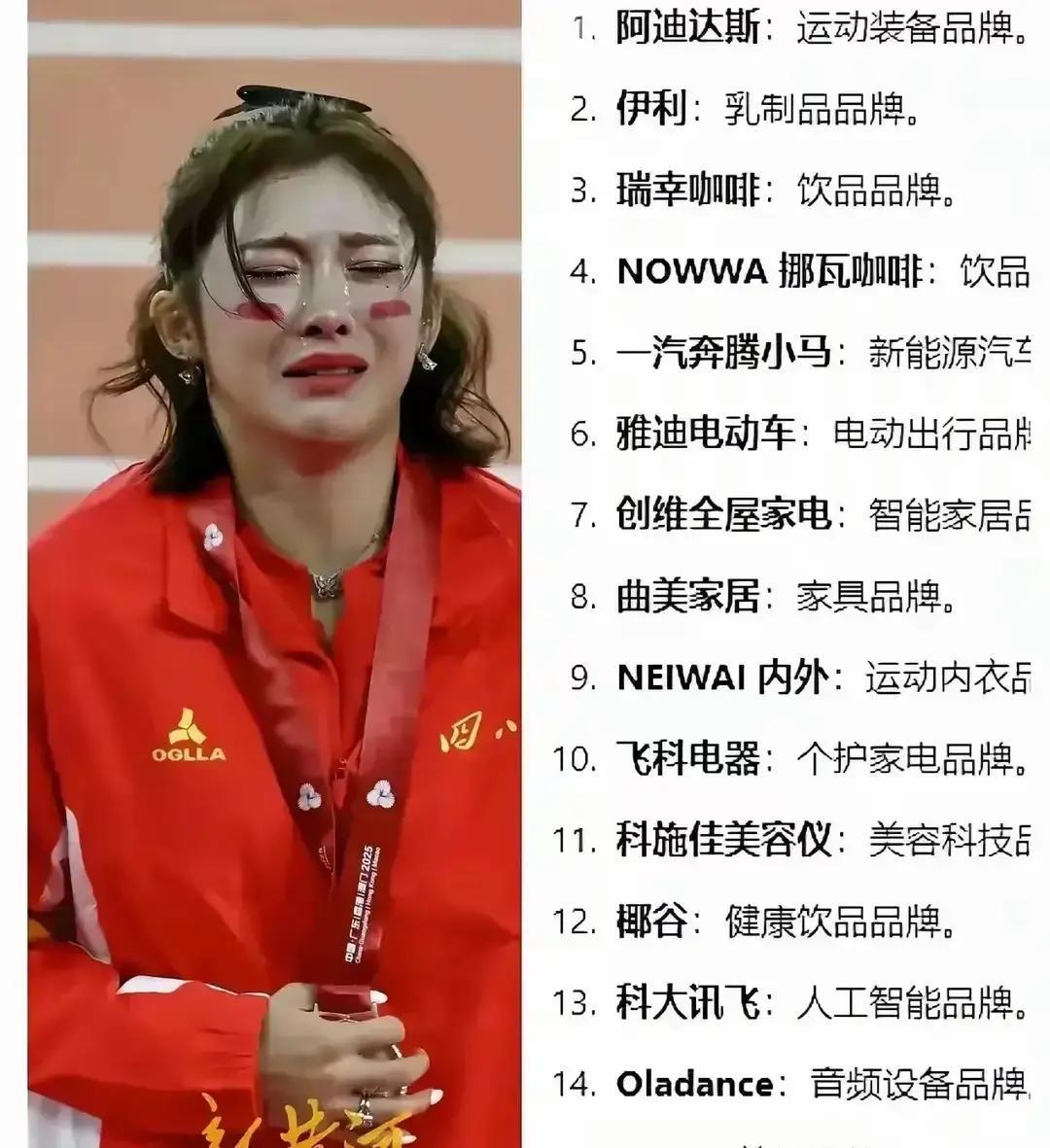 一觉睡醒是不是全网都知道了。昨晚全运会收官，今早吴艳妮话题冲上热搜。