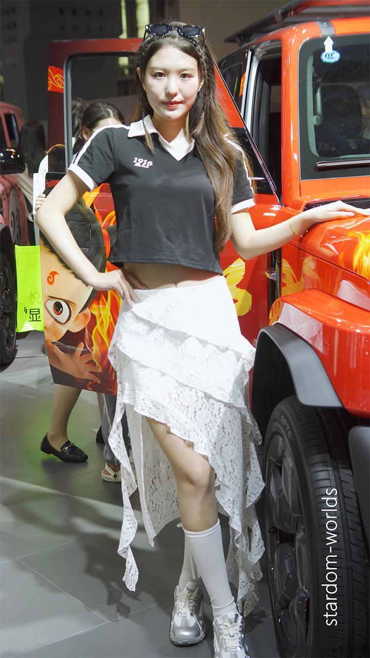 模特车模东莞国际车展2025东莞春季车展美女车模33
