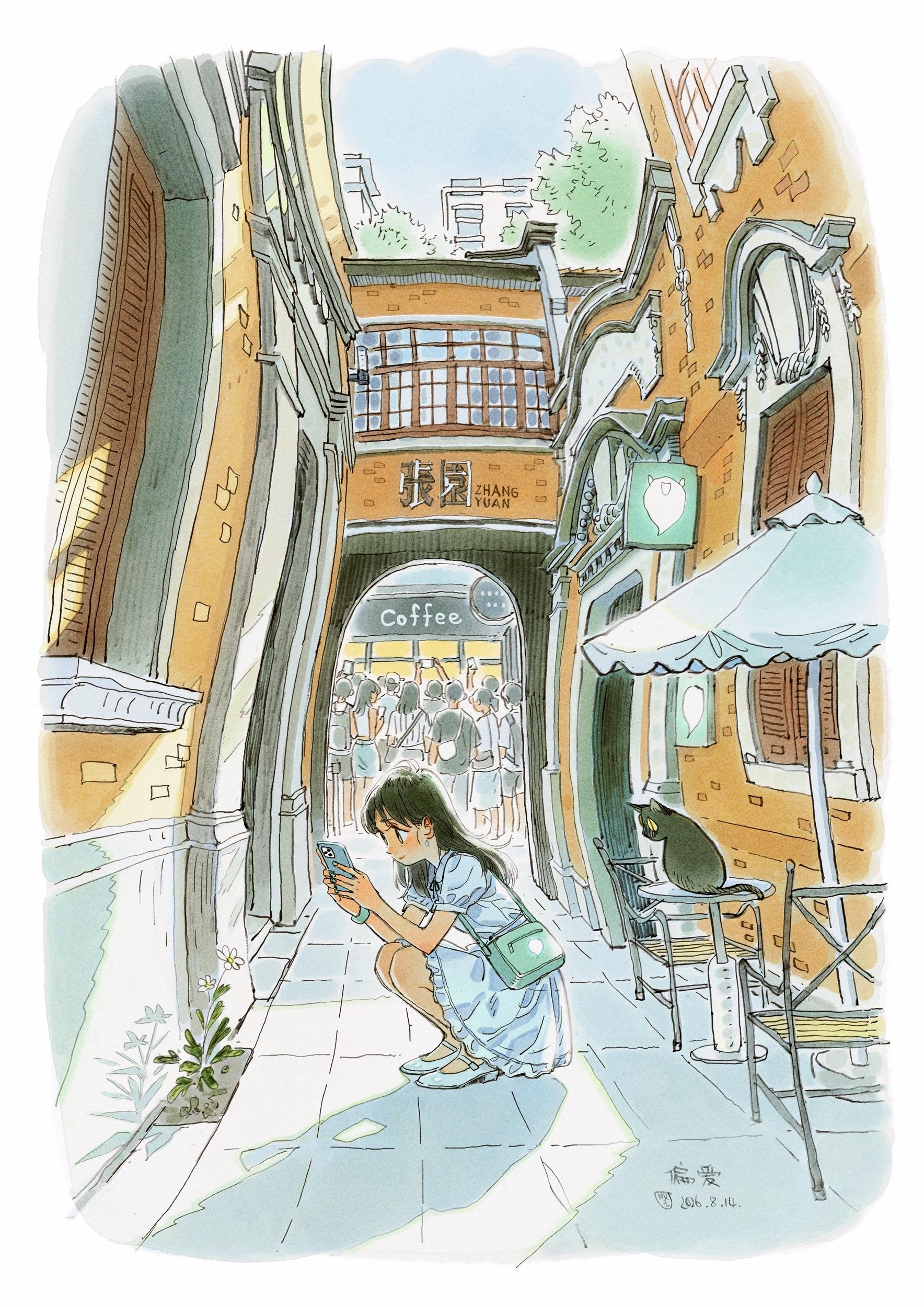 偏爱✏️。比起跟风盲从，更偏爱自己发现的小美好。你也一样吗？ 前几天去...
