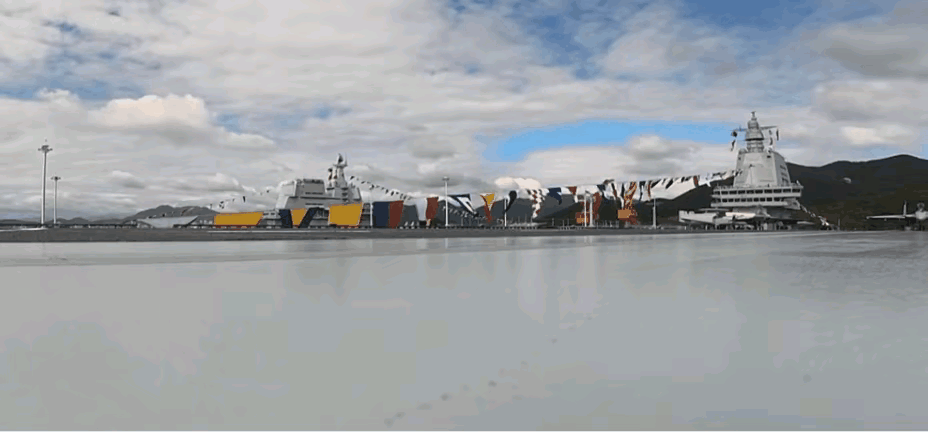 我们得多自信，应该是全球第一次这么亮出电磁弹射过程，大大方方给大家看。按下按钮