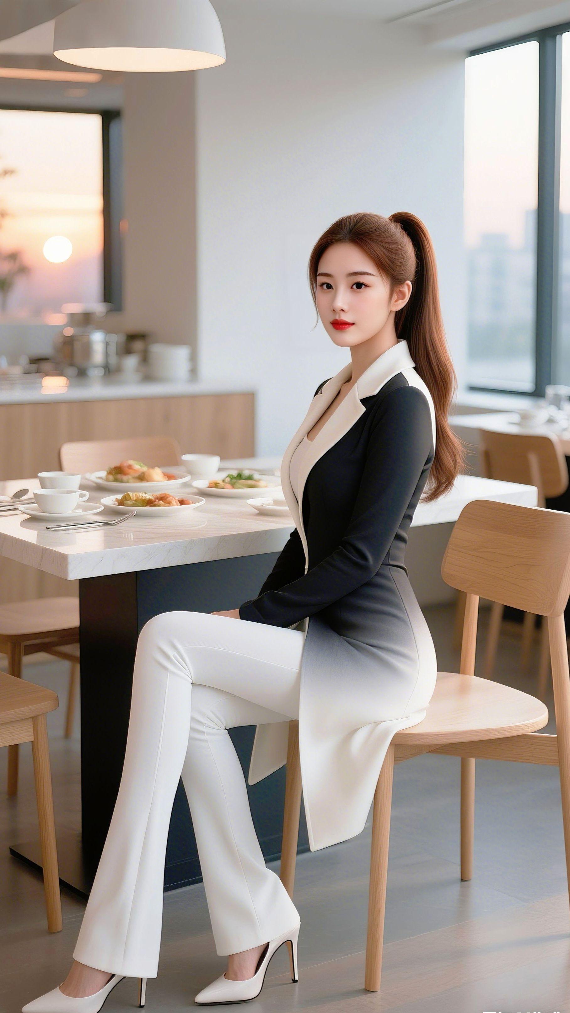 穿出大长腿 好身材好气质 最美穿搭 ai