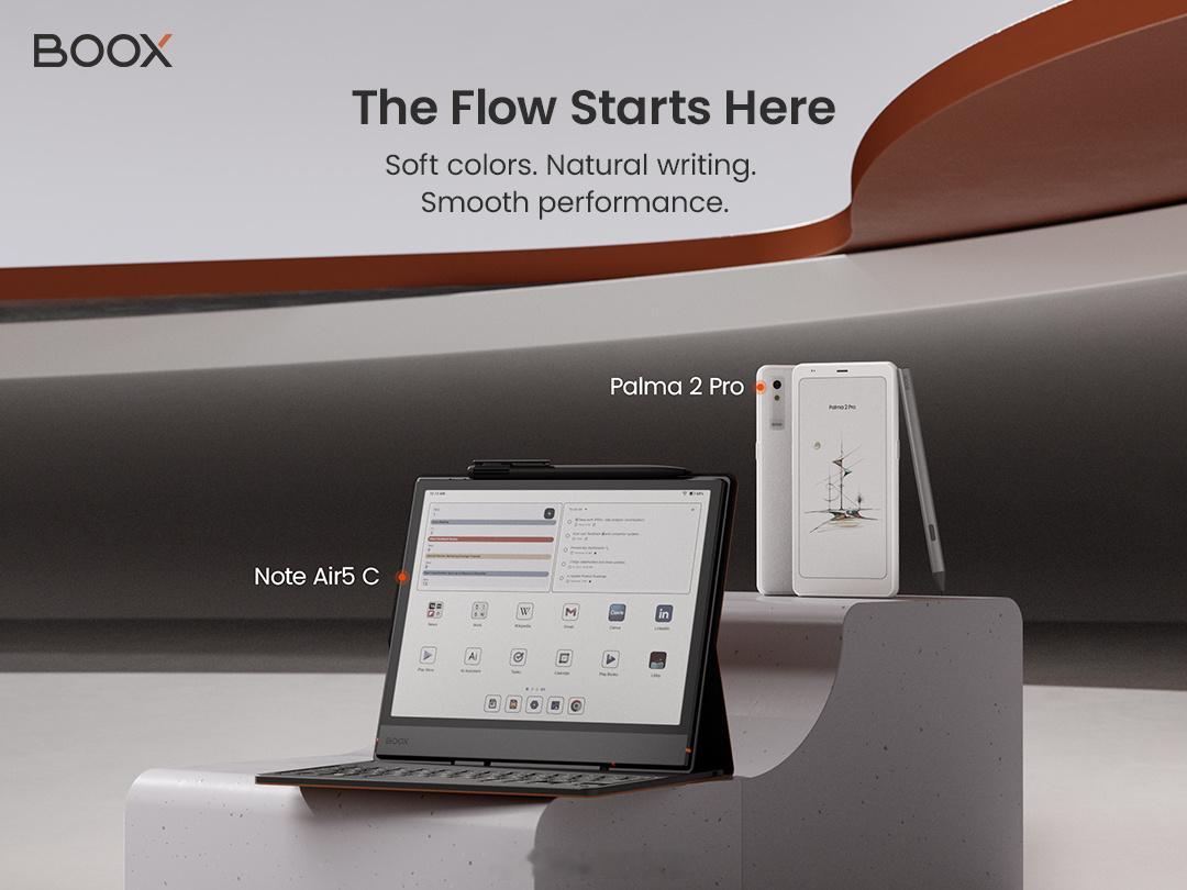 BOOXPalma2Pro，彩色墨水屏的Android手机，而且还有个彩色
