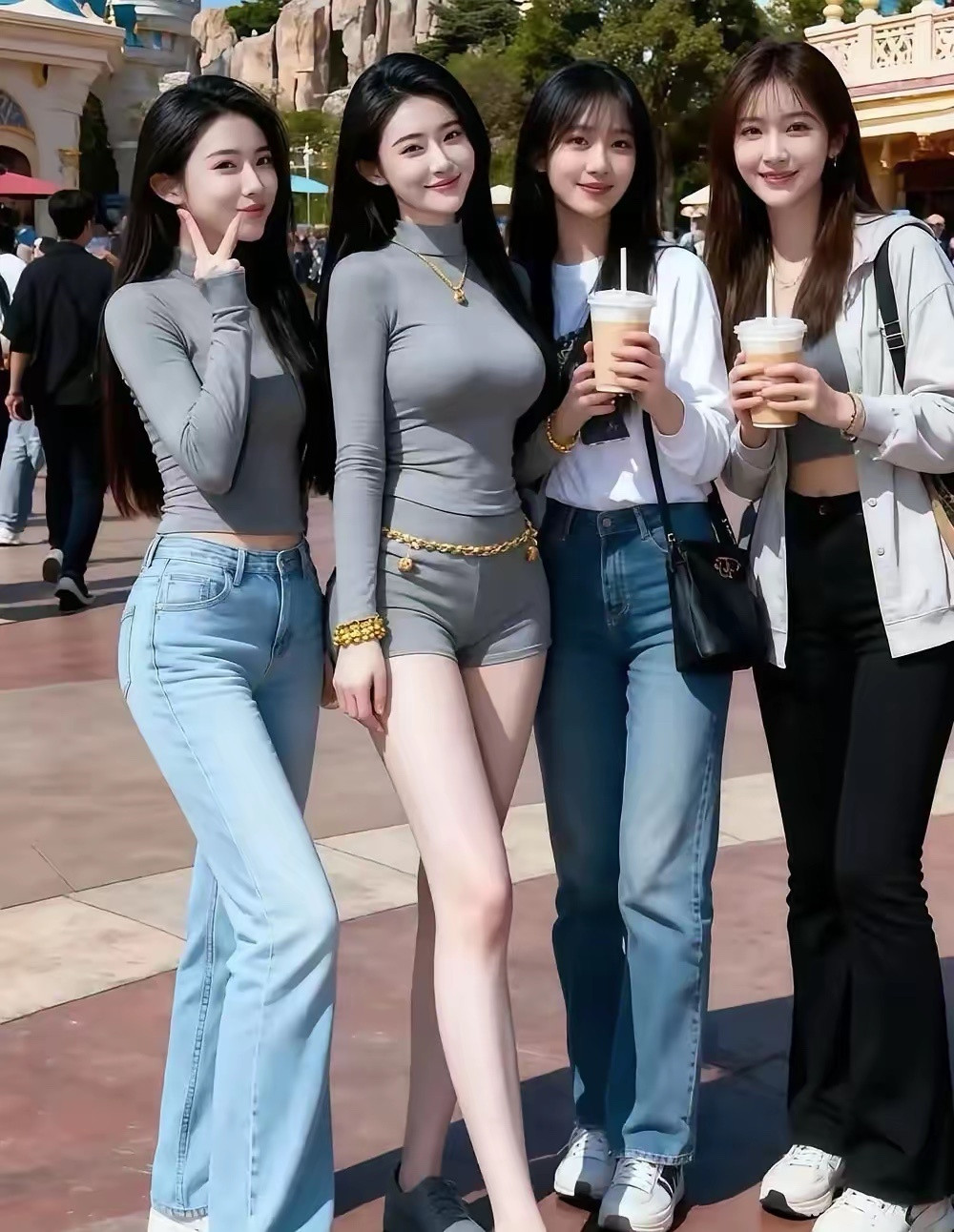 如果选个做女朋友，这四个女孩子你会选谁呢？