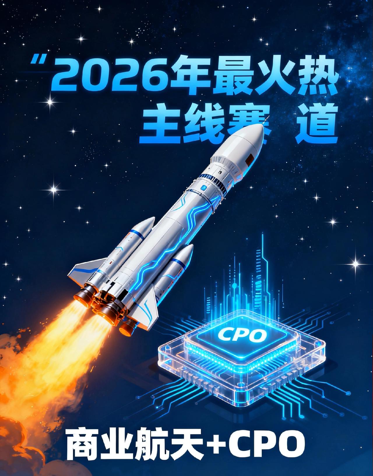 🔥2026投资密码：短期抱航天“政策大腿”，长期蹲CPO“算力金矿”！